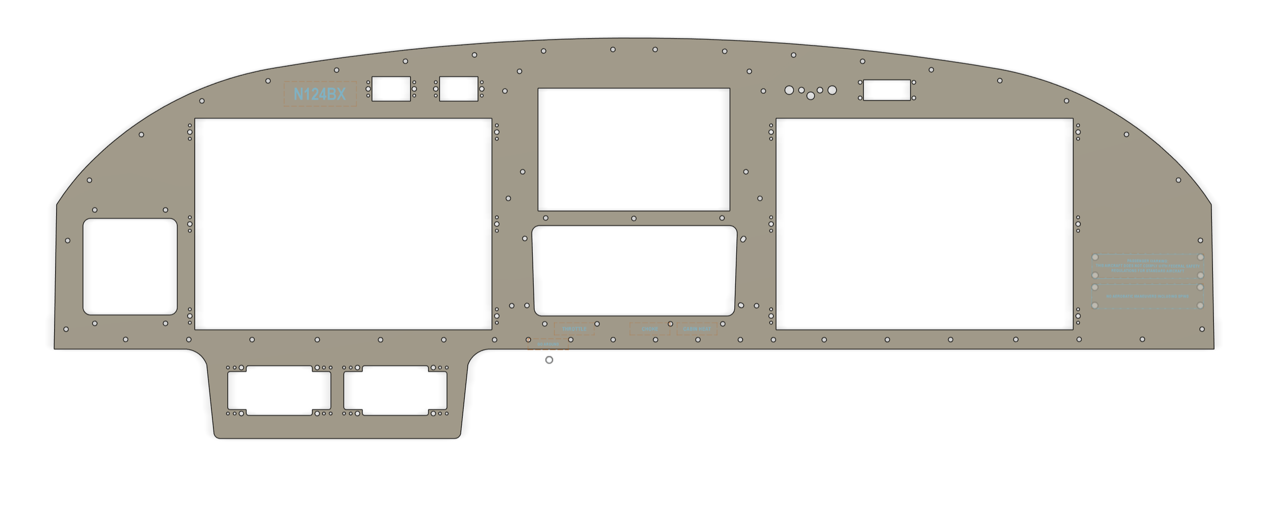 Precise layout with CAD modeling